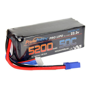 6S 22.2V 5200MAH 50C W EC5