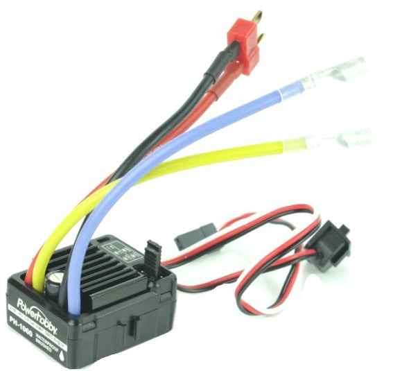 PH-1060 Waterproof Brushed Crawker ESC (2-3s)