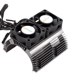 Powerhobby Heat Sink w Twin Turbo High Speed Cooling Fans