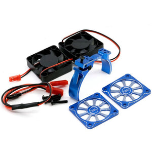 1/8 Aluminum Heatsink 40mm Dual High Speed Cooling Fans