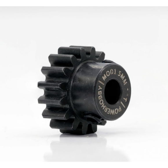 Hardened Steel 14T Mod1 5mm Pinion Gear with 2 Grub Screws