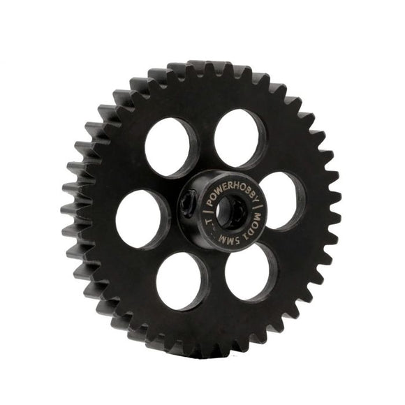 Hardened Steel 40T Mod1 5mm Pinion Gear with 2 Grub Screws