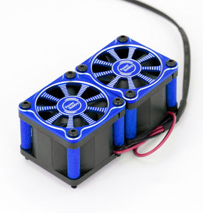 Twister Twin / Dual 40mm 1/8 1/5 Motor Aluminum Cooling Fan