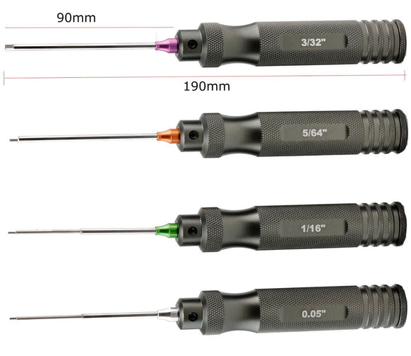 Pro Series Magnetized Hex Tool Set Standard 0.05