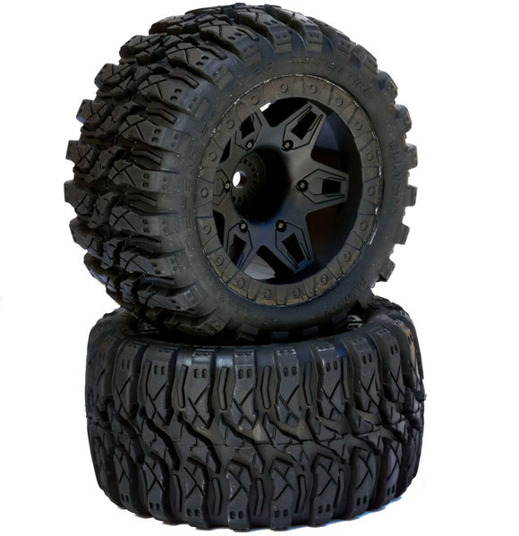 Defender 2.8 Belted Stadium Truck Tires 0 Offset Front 2WD