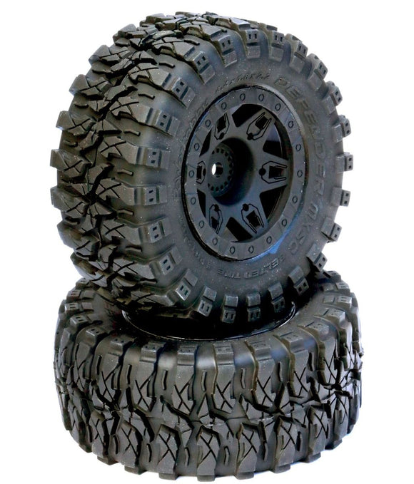 Defender 2.2 SCT Short Course Belted Tires Mounted Slash