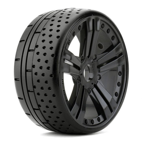 1/8 GT Diablo Belted Pre-Mounted Tires 17mm Medium