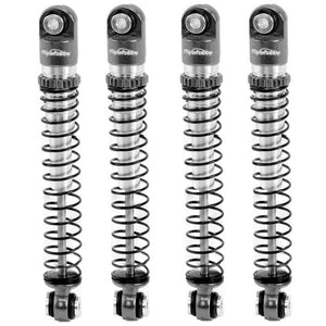 Aluminum 54mm Long Travel Shocks 1/24, Grey, for Axial