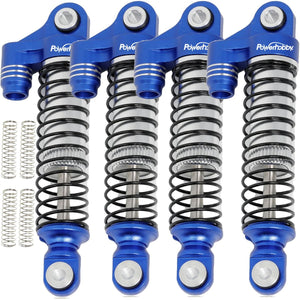 Aluminum 51mm Long Travel Shocks, Blue, for Traxxas