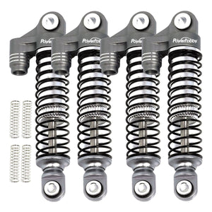 Aluminum 51mm Long Travel Shocks, Grey, for Traxxas