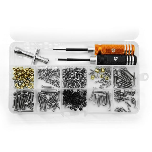 Screw Box Set TRX-4M with Tools + Box, 289pcs