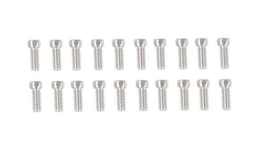 Scale Hex Head Bolts (M1 6x4mm) (Silver)