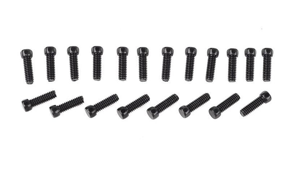 Scale Hex Head Bolts (M2x6mm) (Silver)