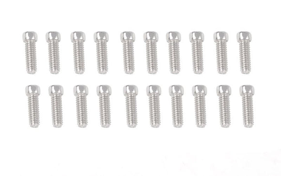 Scale Hex Head Bolts (M2x6mm) (Silver)