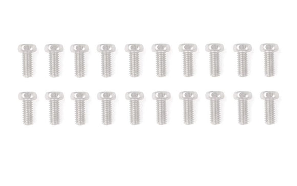 Scale Hex Head Bolts (M2.5x6mm) (Silver)