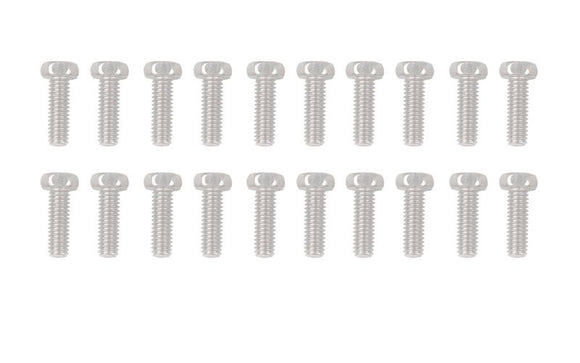 Scale Hex Head Bolts (M2.5x8mm) (Silver)