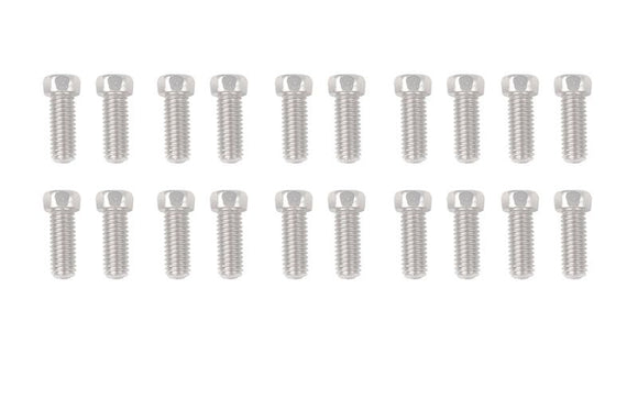 Scale Hex Head Bolts (M3x8mm) (Silver)