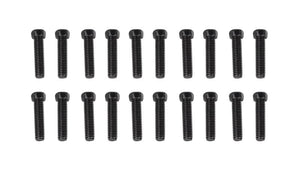 Scale Hex Head Bolts (M3x12mm) (Black)