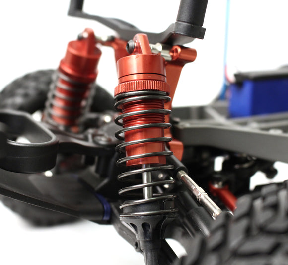 Slash 2/4WD Aluminum Front Shock (pr) - Red