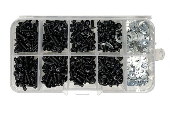 1/10 High Strength Steel Screw Assortment Box for RC Car (300