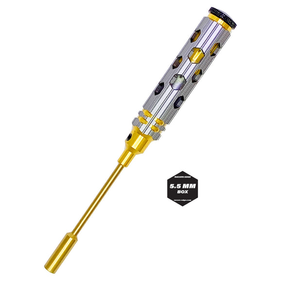 5.5mm Nut Driver Gold Ink Honeycomb Handle w/ Titanium