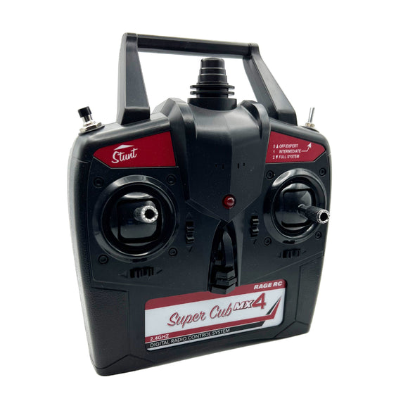 5-Channel 2.4GHz Transmitter; Super Cub MX4