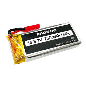 3.7V 750mAh 35C LiPo Battery w/JST; Electra