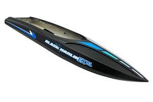 Painted and Decaled Hull; Black Marlin EX Brushless