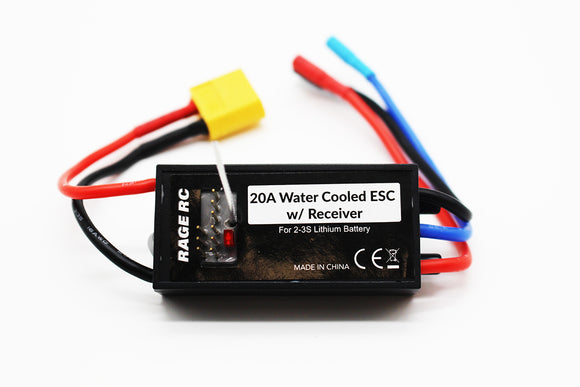 2Ch 2.4GHz Integrated Receiver / ESC; LightWave 400BL