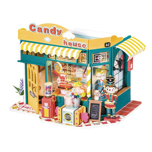 Rainbow Candy House DIY Miniature House DG158