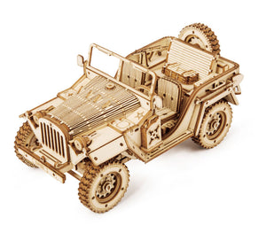 Scale Model Vehicles; Army 4x4 Field Car