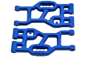 Front Lower A-Arms for the Associated MT8, Blue