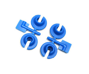 LOWER SPRING CUPS FOR LOSI & SLASH,RALLY,NITRO SLASH (BLUE)