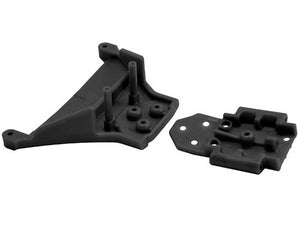 Front Bulkhead for Slash 4x4 LCG and Rustler 4x4, Black