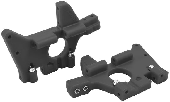 BLACK FRONT BULKHEADS (FITS ALL VERSIONS OF THE T-MAXX &