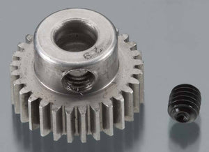 Hard 48 Pitch Machined 29T Pinion Gear, 5mm Bore