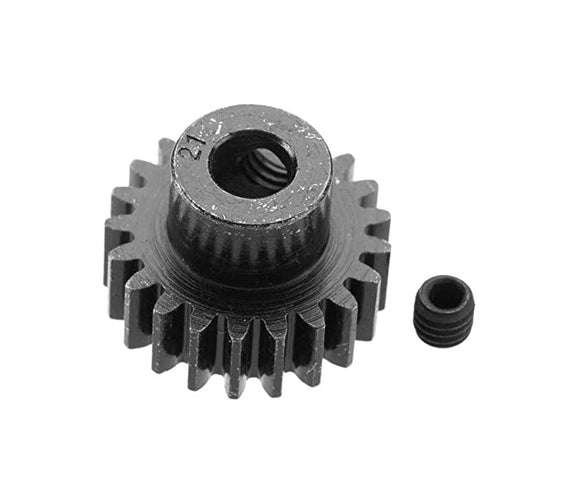 EXTRA HARD 21 TOOTH BLACKENED STEEL 32P PINION 5M/M