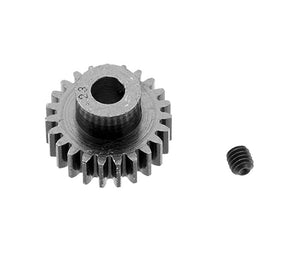 EXTRA HARD 23 TOOTH BLACKENED STEEL 32P PINION 5M/M