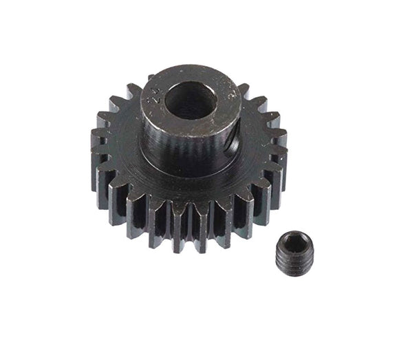 EXTRA HARD 24 TOOTH BLACKENED STEEL 32P PINION 5M/M