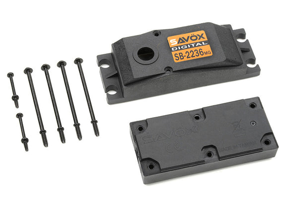 Top & Bottom Servo Case w/ Screws for SB2236MG