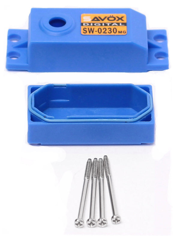 TOP AND BOTTOM SERVO CASE WITH SCREWS FOR SGSW0230MG