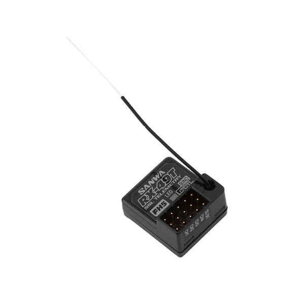 Sanwa 4 Ch RX-49T FH5 Telemetry Receiver