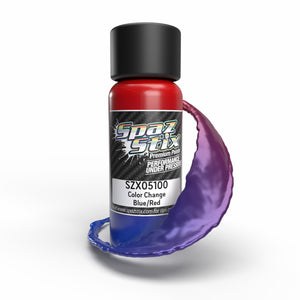 Color Change Airbrush Paint, Blue/Red, 2oz Bottle