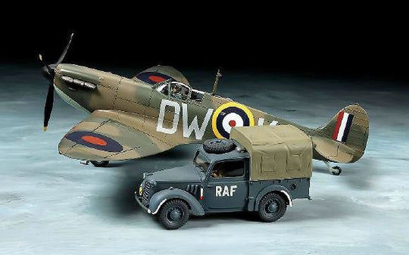 1/48 Supermarine Spitfire Mk.I & Light Utility Car 10HP