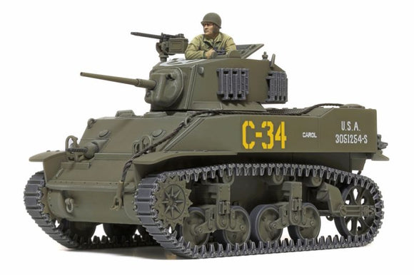 1/48 US LightTank M5A1 Stuart, Plastic Model