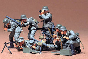 1/35 German Machine Gun Troops Plastic Model Kit