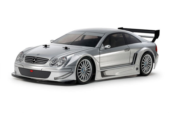 1/10 RC 2002 Mercedes-Benz CLK AMG Racing Version TT02 Silver