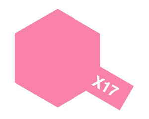 Acrylic X-17 Pink Paint, 23ml Bottle