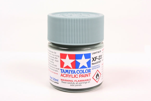 Acrylic XF-23 Light Blue Paint 23ml Bottle