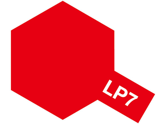 Lacquer Paint LP-7 Pure Red 10ml Bottle